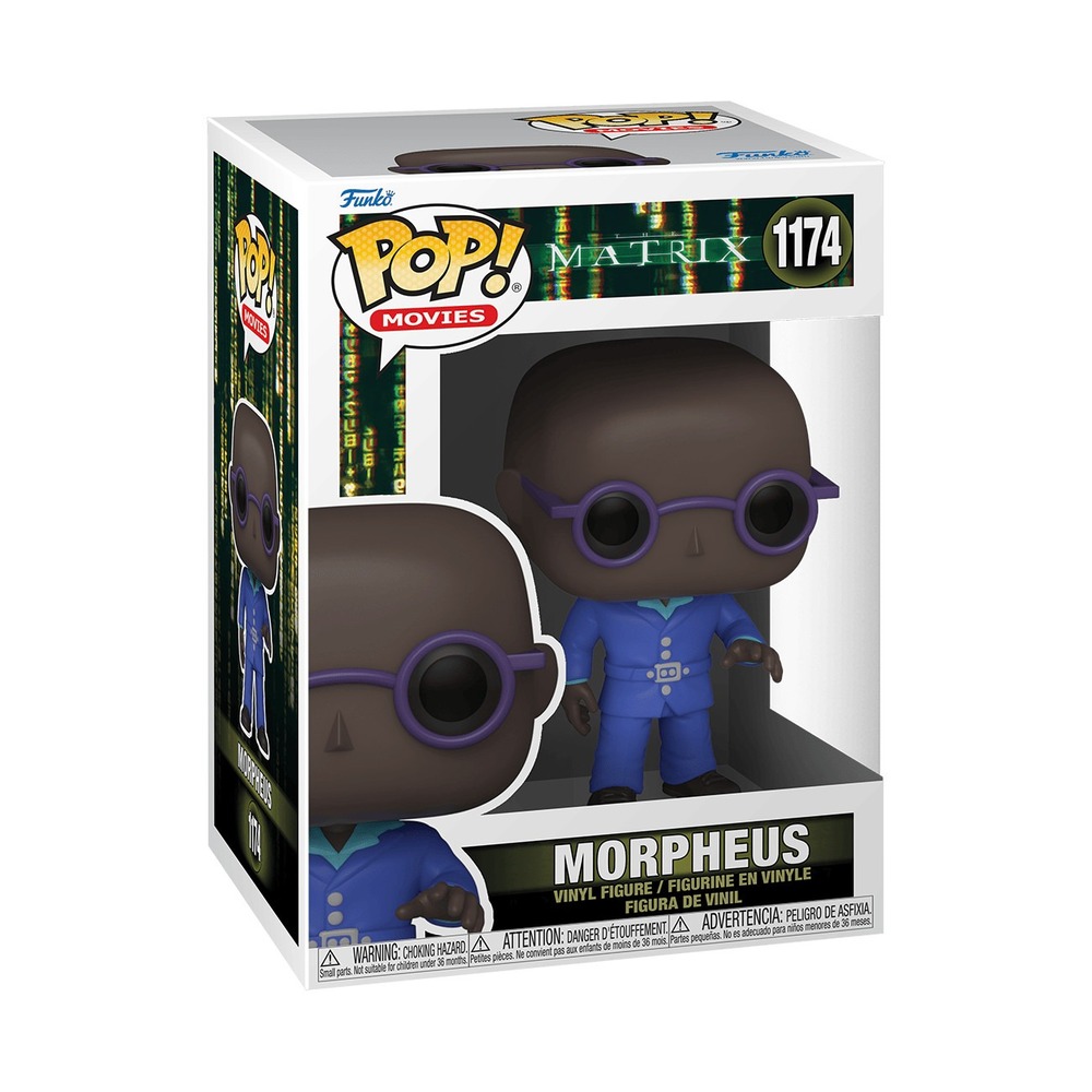 Funko Pop! Movies The Matrix Resurrections Morpheus 1174 Vinyl Figure 59255